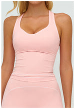 Woman Yoga Tank Top Gym Clothes Removable Chest Pad Fitness Bra Workout Halter Top Activewear Sexy Pilates Sports Vest Underwear