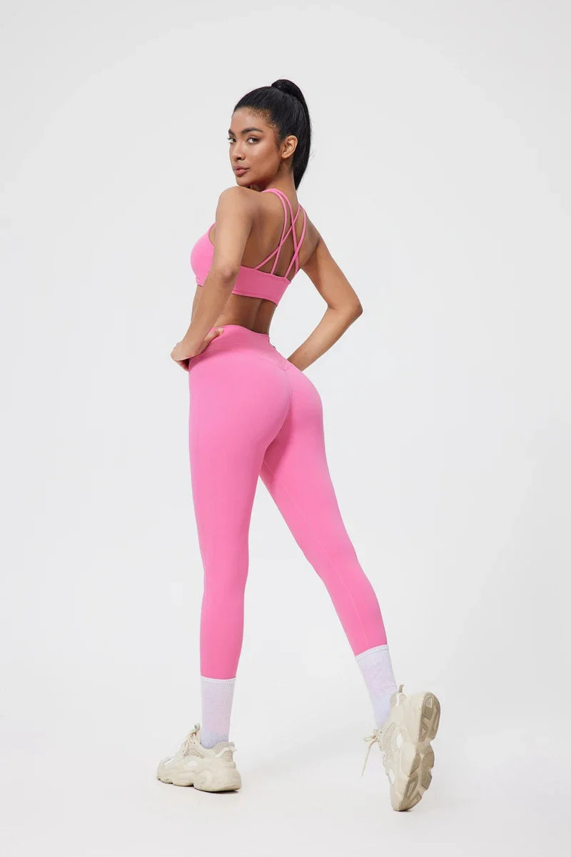 DIAS FIT JOYYoga Pants Fitness Women Cycling Gym Seamless Tights Sports Leggings High Waist Sexy Trousers Workout Sports Wear