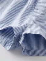 Women Striped Short for Summer Drawstring Elastic Waist Shorts Beach Clothes Streetwear