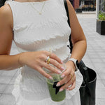 Women Tank Tops Solid Color Ruched Casual Vests Summer Fashion Sleeveless Tops Streetwear