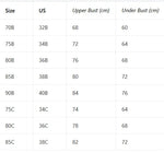 3-Pack of Fashionable Women's Underwear Set Everyday Simple Basic Underwire Bras Supportive and Comfortable Unpadded Women's Bra