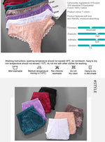Women Sexy Lace Thongs Ladies Solid Color G-String Panties Floral Perspective Underwear Female Soft Breathable Intimate Lingerie