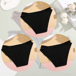 3Pcs Women Cotton Lingerie Sexy Soft Fashion Panties Femme Buckle Design Underwear Pantys Underpant Lingerie Lace Intimates S-XL