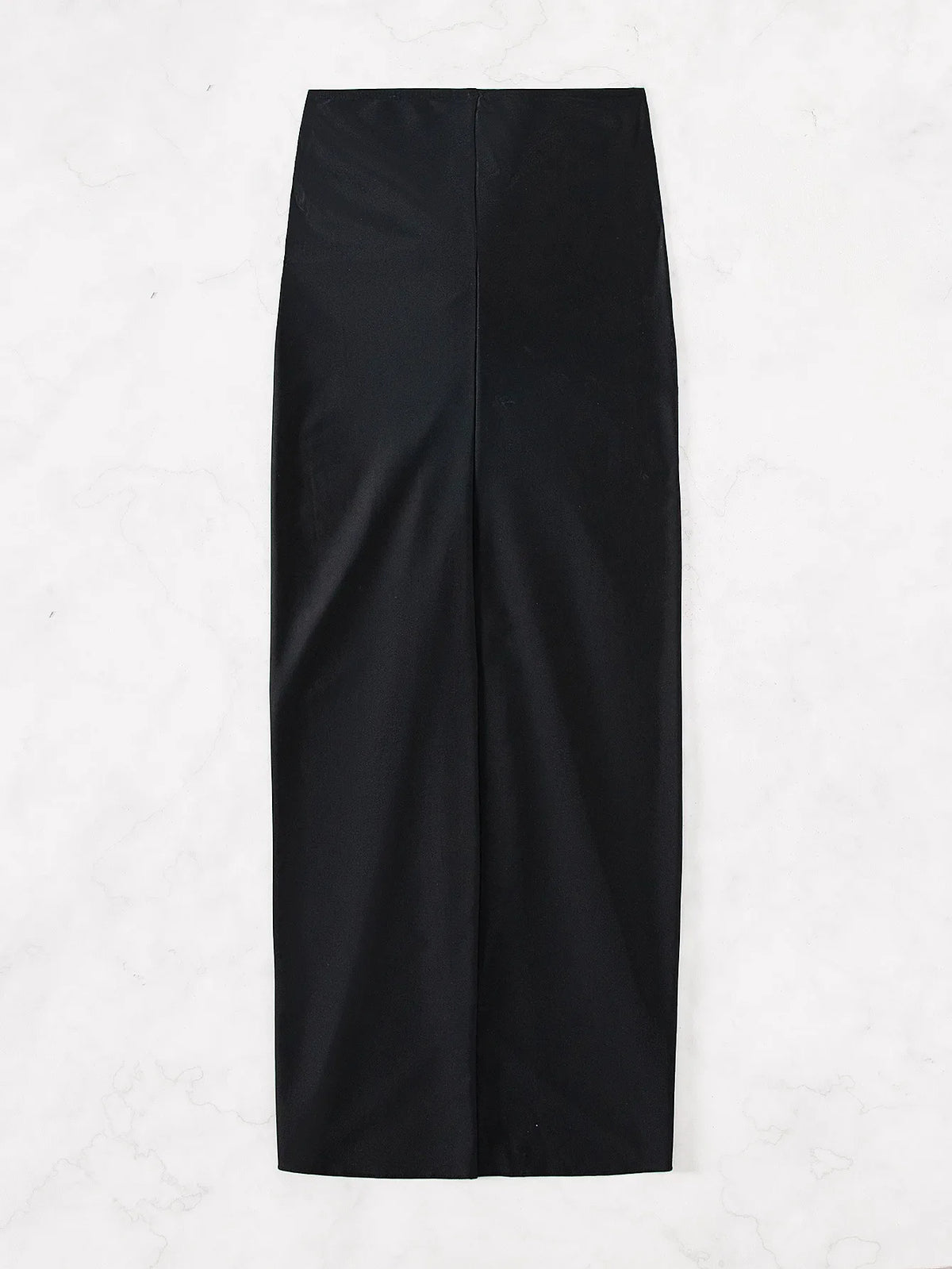 2025 New Pure Color Long Split Bikini Cover up Beach Dress Women Sexy Half Skirt Cross Border Fashionable Casual Wear