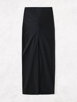 2025 New Pure Color Long Split Bikini Cover up Beach Dress Women Sexy Half Skirt Cross Border Fashionable Casual Wear
