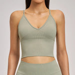 Seamless Sports Bra Women Shockproof Fitness Tops Push Up Gym Crop Top Brassiere Sport Bras Gym Workout Top Breathable Yoga Bra