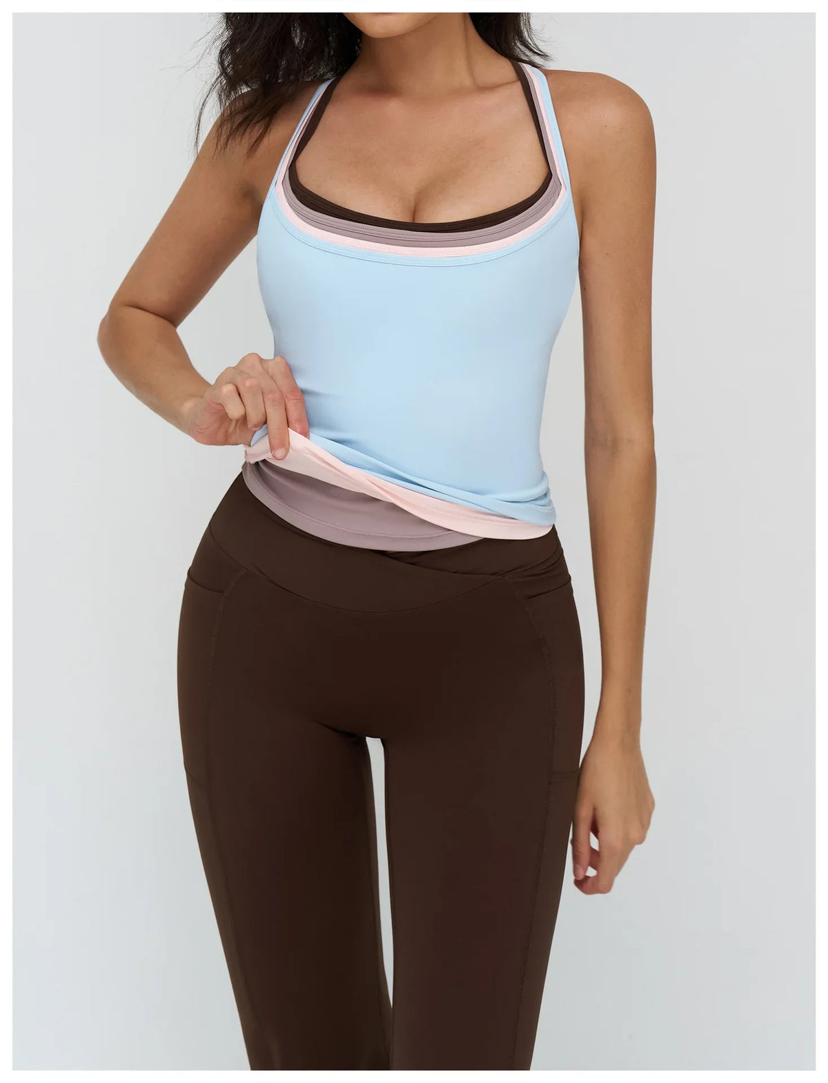 High Summer Fitness Bra Workout Top Gym Underwear Fitness Sports Bra Athletic Sport Bra Women Backless Push Up Gym Yoga Crop Top
