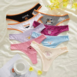 Fruit Printed Girls G String Sexy Panties Seamless Women Briefs Thong Underwear Female Low Waist Fitness Lingerie Size S-XL