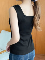 Women Winter Warm Camisoles Velvet Tops Thickened Undershirt Female Sleeveless Thermal Underwear Cozy Camisole Warm Sling