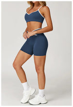 Sportswear Woman Gym Sports Bra Shorts Leggings 2 Piece Set Workout Naked Feeling Seamless Female Fitness Clothing Tracksuits
