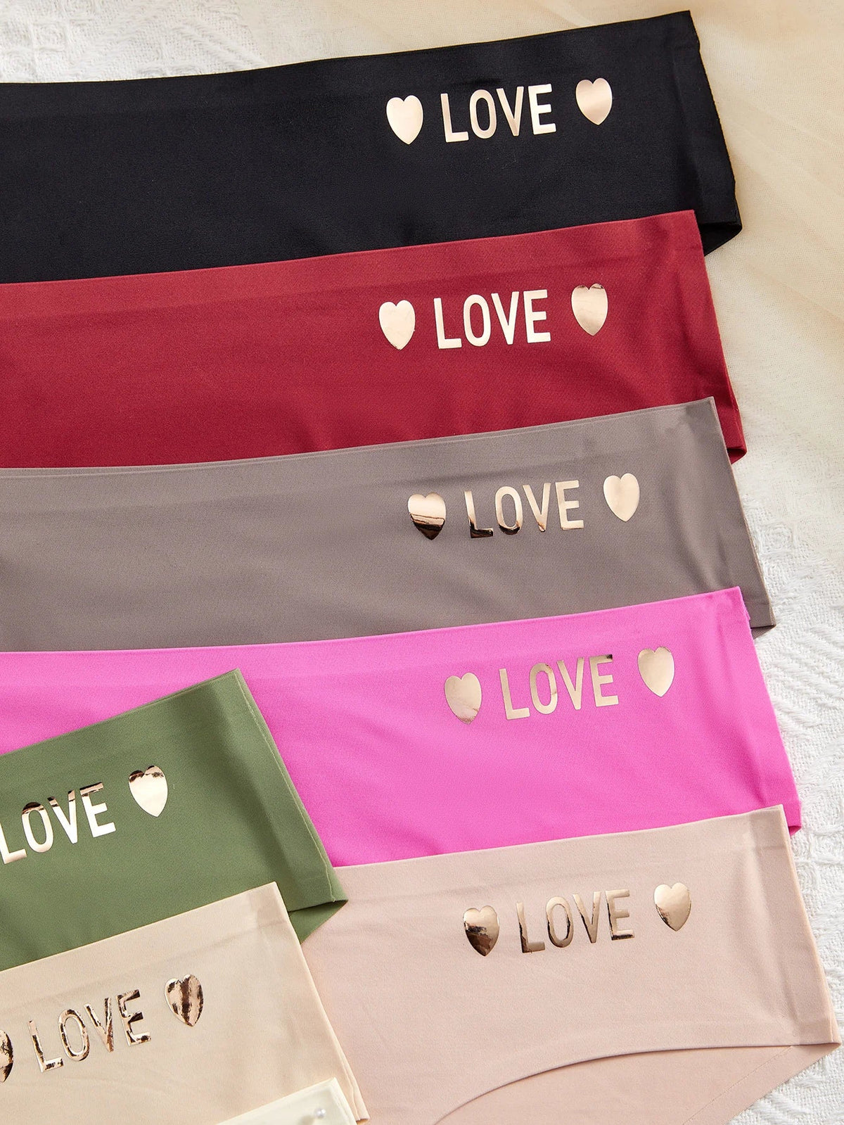 8PCS/Set Women's Panties Seamless Low Rise Briefs Comfortable Sexy Female Underpants Panties Intimates S-XL