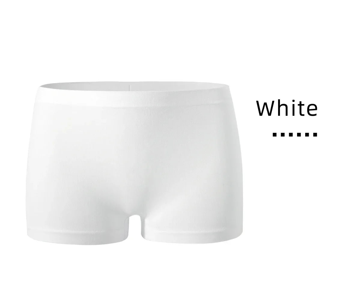 Women's underwear, compression pants, sports shorts, solid color underwear, comfortable and close fitting flat underwear