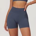 High Waist Shorts Seamless Yoga Shorts Workout Fitness Lift Peach Butt Fitness Tight Gym Running Body Shaper Pants Ribbed Shorts