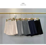 WOMENGAGA Korea Style Sexy Slim High Waist Strap A-line Half Length Skirt Fashion Women Skorts JK Sweet 2023 NewOW3W