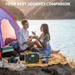 EBL 300W 288Wh Compact Portable Power Station Solar Generator with Wireless Charger for Outdoor Camping Emergency Backup