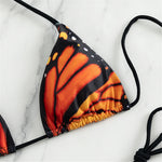 Sexy 4 Colors Printed Halter Padded Bikini Female Swimsuit Women Swimwear Two-pieces Bikini set Bather Bathing Suit Swim K4910