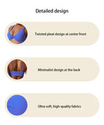Hearuisavy Summer Sports Bra Shockproof Push Up Gym Top Women Quick-Dry Yoga Clothes Pleated Design Brassiere Workout Crop Top