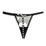 Lace Sexy Panties Women Underwear Briefs Thong Hollow Out G string Thong Transparent Underpants Lingerie Girls Intimates