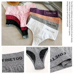 3Pcs M-2XL Seamless Thongs Women High Waist G-string Ladies Comfortable Bikini Panties Thong Underpants Girls Underwear Lingerie