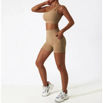 Comfort Single Strap Yoga Bra Chest Pad Running Sports Bra Gym Top Women Stretch Pull Up Underwear Women Vest Fitness Tank Top