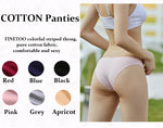 3Pcs Women's Cotton Seamless Briefs Intimates Women Sexy Panties Solid Color Breathable Underwear Female Low Waist Soft Lingerie