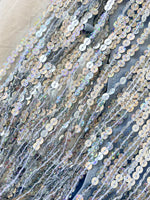 Shiny Glitter Bikini Set 2025 Women Sexy Bandeau Push Up Sequin Tassel Swimsuit Ladies Beach Bathing Suit High Waist Swimwear