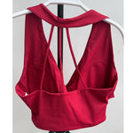Women's Cross Back Sports Bra Shock Resistant Gathered Sexy Gym Running Bra Summer Yoga Vest Outdoor Comfortable Fitness Wear