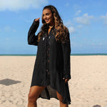 Crochet White Knitted Beach Cover Up Dress Tunic Long Pareos Bikinis Cover Ups Swim Cover Up Robe Plage Beachwear