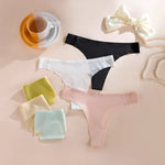 Seamless Sexy Women Panties Underwear Thong Intimates G StringLadies Low-Rise Briefs Female Panty Set Lingerie Size S-XL