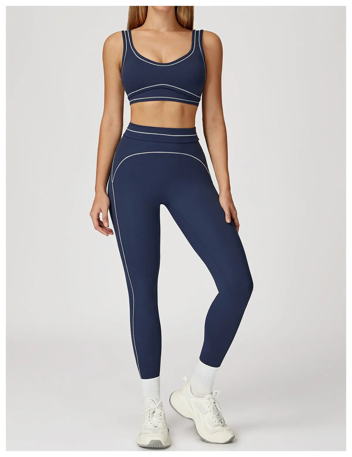 Women Shockproof Sports Bra Gym Fitness Running Yoga Vest Female Integrated Pilates Training Workout Breathable Sports Underwear