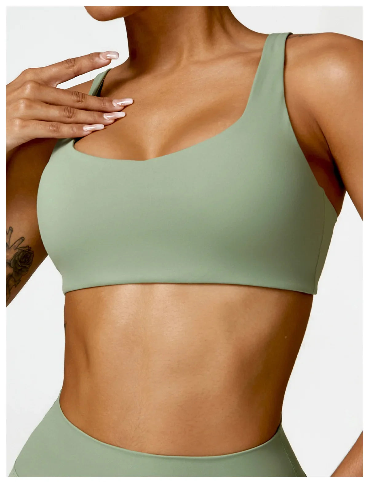 Women Underwear Sports Bras For Fitness Yoga Running Jogging Gym Wear Stretch Padded Sling Sport TopAthletic Vest Yoga Bra