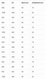 Plus Size Lace Women's Bra Front Closure Push Up Underwire Brassiere Wide Strap Comfortable Thin B C D E Cup Bra Women