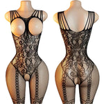 New Sexy Open Back Exposed Breast BodySuits Women Lingerie Transparent Erotic Crotchless Bodystockings Babydoll Hot Underwear