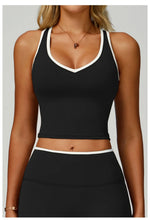 Running Sports Bra Women Underwear High Support Open Back Yoga Bra Breathable Fitness Pilates Tank Workout Top Removable Pads