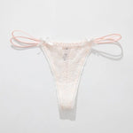 Lace Girls G String Sexy Panties Women Underwear Briefs Hollow Out Thong High Quality Transparent Underpants Lingerie Intimates
