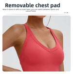 High-intensity Gym Top Women Sports Bra Running Back Cross Yoga Bra Breathable Sports Underwear Women Fitness Workout Top Women
