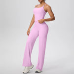 Yoga Set 2PCS Women Tracksuit Nude Feeling Workout Sets Gym Clothes Push Up Fitness Running Sportswear Sport Vest Leggings Suit