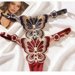 Sexy Girls G String Thin Thong Lace Panties Women Briefs Hollow Out Transparent Underwear Female Lingerie
