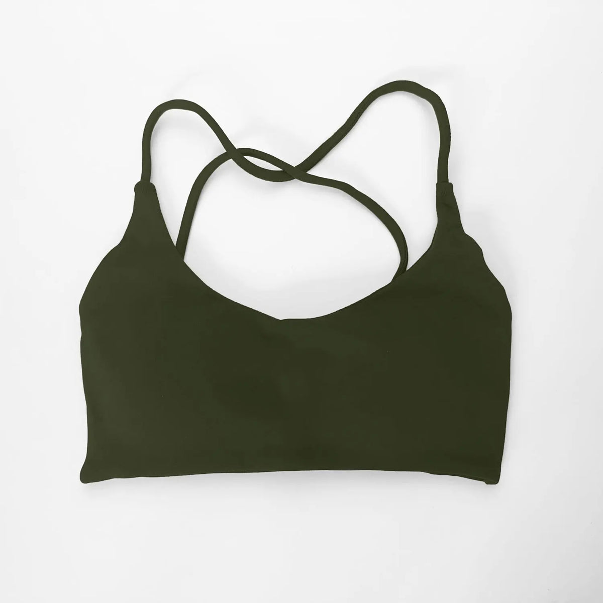 NCLAGEN Twist Back Bra High Support Sports Top Women Gym Wear WorkoutPush-up Seamless Yoga Underwear Fitness Running
