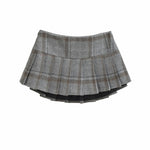 New American Style Pure Desire Hot Girl Plaid JK Waist Pleated Skirt Plaid Half Skirt For Woman Pure Desire Casual Elegant Z3SX