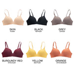 Seamless Bras for Women Push Up Bras No Wire Brassiere A B Cup Underwear Sexy Bralette Three Quarters(3/4 Cup)Lingerie