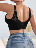 Lace Bra, Comfy & Breathable Bra, Steel Rim Bra Converge Anti sagging Sports,Sexy Women's Lingerie & Underwear