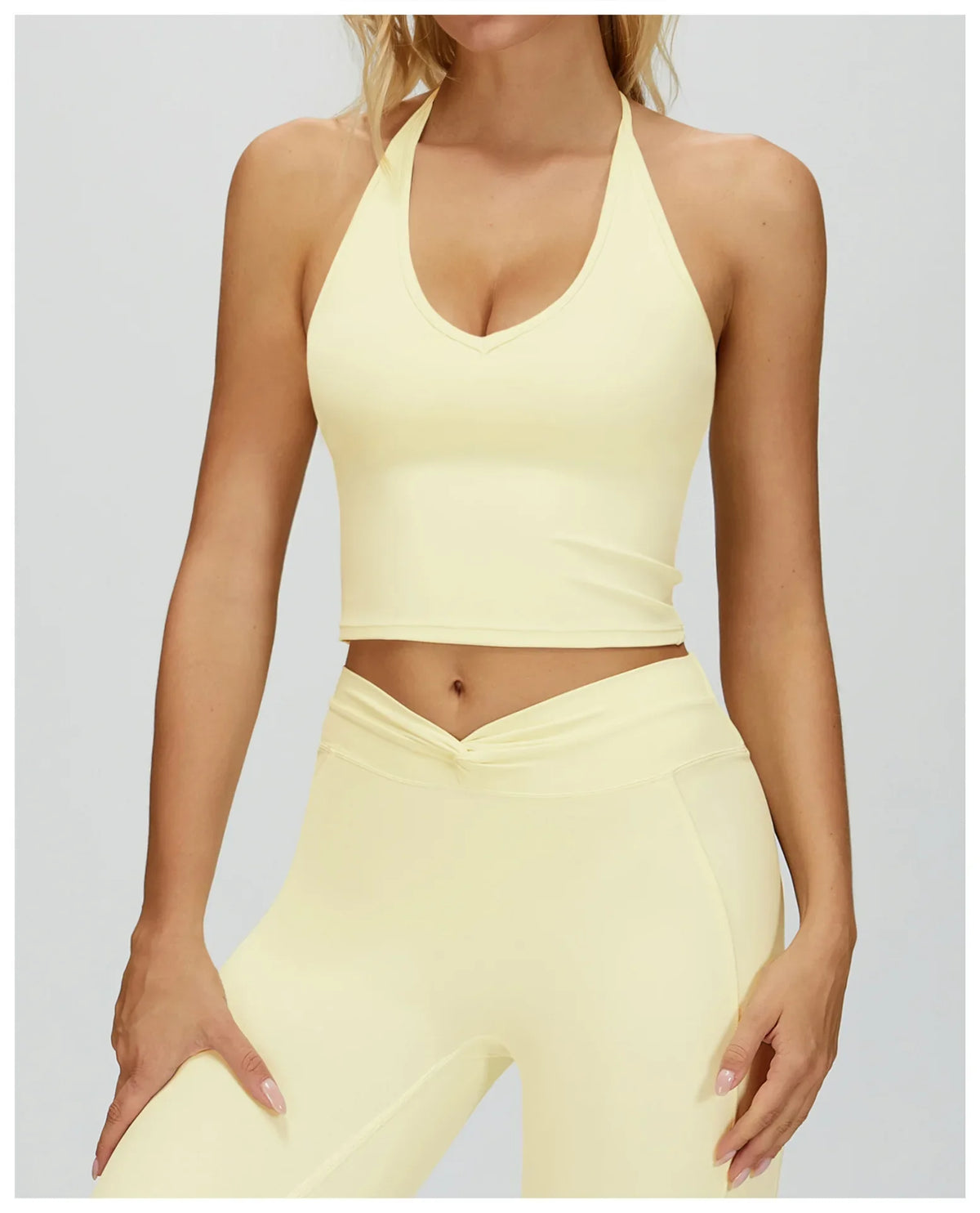 Sexy Gym Top Women Sports Bra Running Hanging Neck Yoga Bra Breathable Sports Underwear Women Fitness Bra Workout Top Women