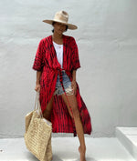 Beach Cover Ups for Swimwear Women Black Tie Dye Kimono Swimsuit Cape Summer Dress 2022 Beachwear Outfits Sales