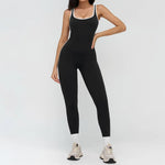 Women Jumpsuit Gym Set Yoga Suit Back Cross Sportswear Sports Jumpsuit Fitness Dance Performance Rompers Workout Bodysuits