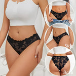 New Sexy Floral Lace Underwear Panties Sets Hollow Out See-Through Romantic Lingerie Underwear Sexy Women Panties S-XL