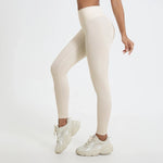 Hearuisavy Summer Ultra-Soft Fabrics High Waist Gym Quick-Dry Yoga Pants Running Workout Pants Push Up Sports Leggings Women