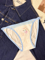 Cotton Girls Panties Cute Cat Sexy Japanese Lace Women Briefs Lady ThongUnderwear G String Female Low Waist Lingerie