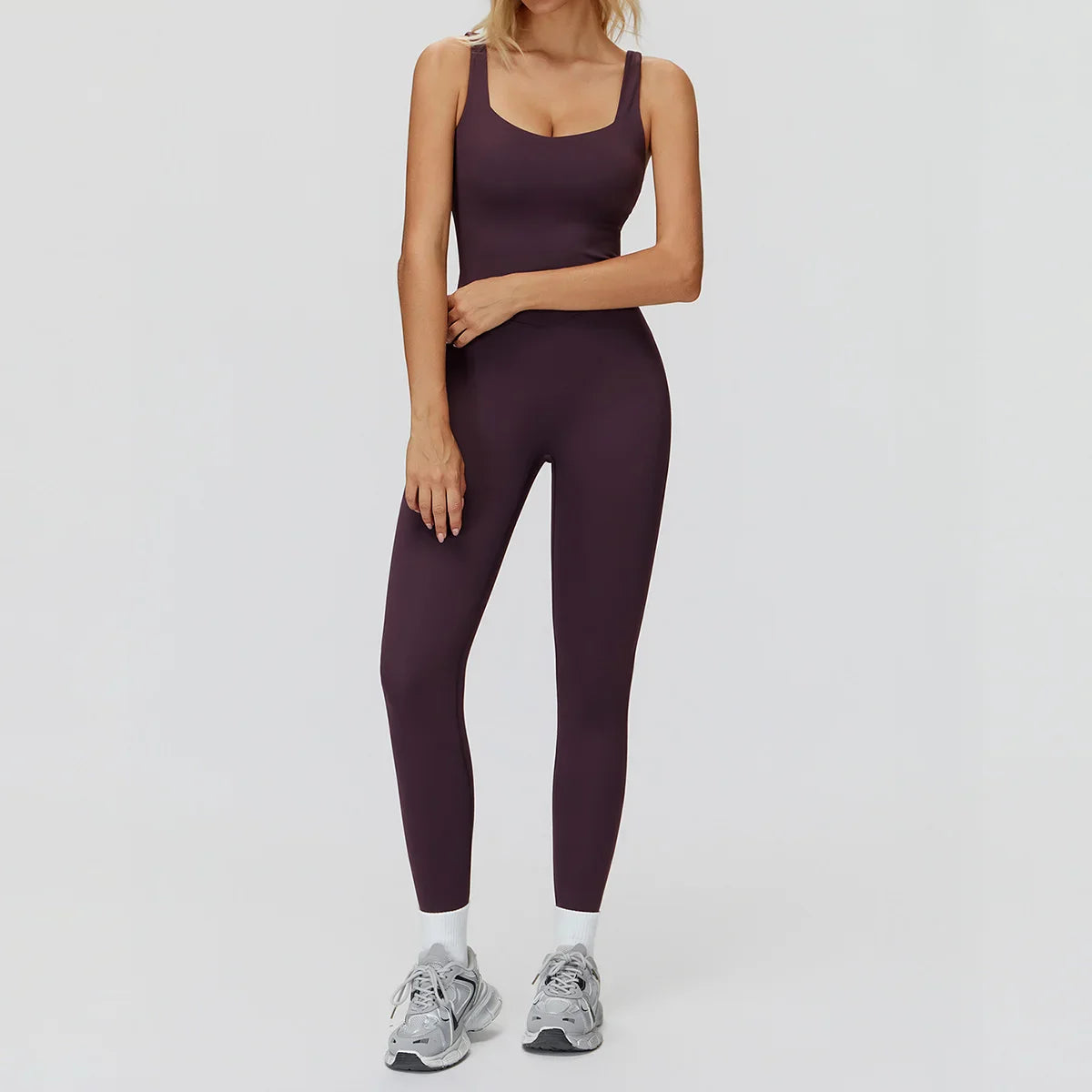 Women Yoga one-piece Jumpsuit Fitness Sports Overalls Gym Clothin Pilates Workout Clothes Outfit push-up Activewear Sportswear