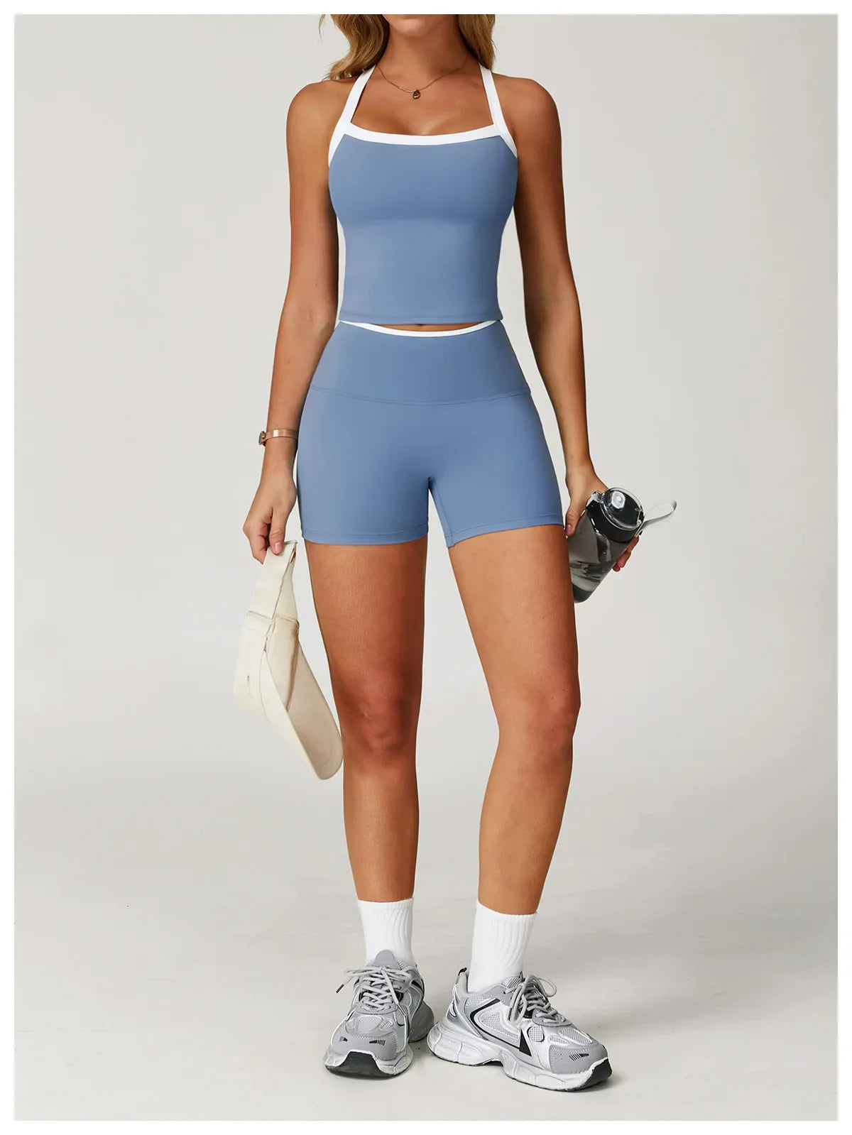 Women's Pilates Tank Top Push-Up Sports Bra Hollow Breathable Fitness Bras Gym Yoga Vest Running Tops High Strength Sportswear